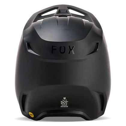 Casque cross Fox V1 - SOLID 2024 - Noir