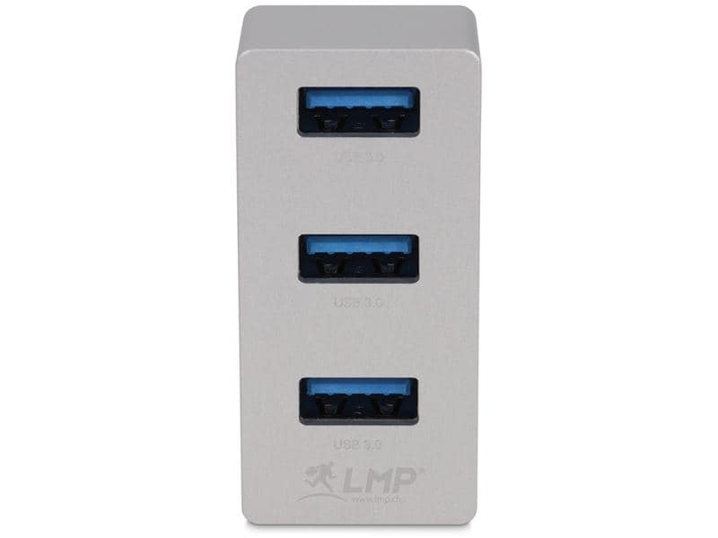 LMP USB-Hub USB-C Tiny Hub Silber USB-Hub für iMac 24