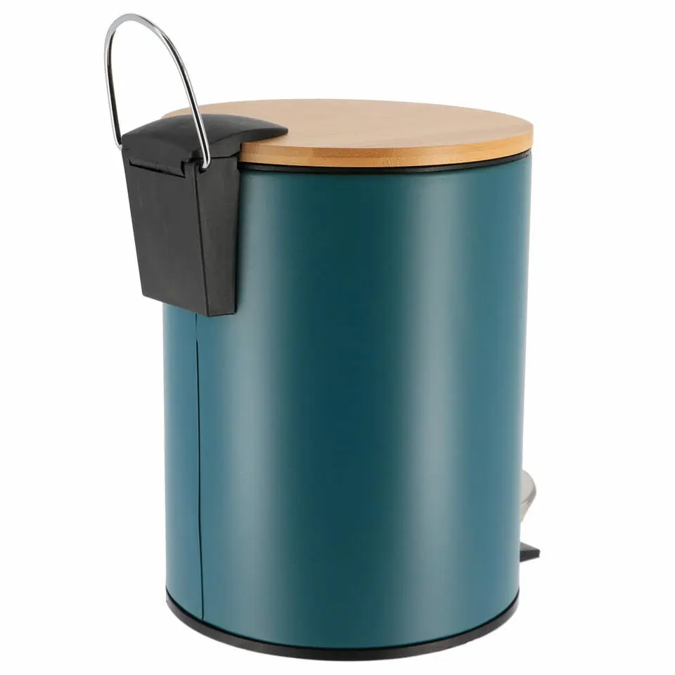 Tendance Badkamer prullenbak Bamboo vibe - soft close - 3 ltr