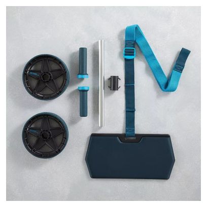 Roue abdominale   tapis Decathlon Fitness AB Wheel Evolutive