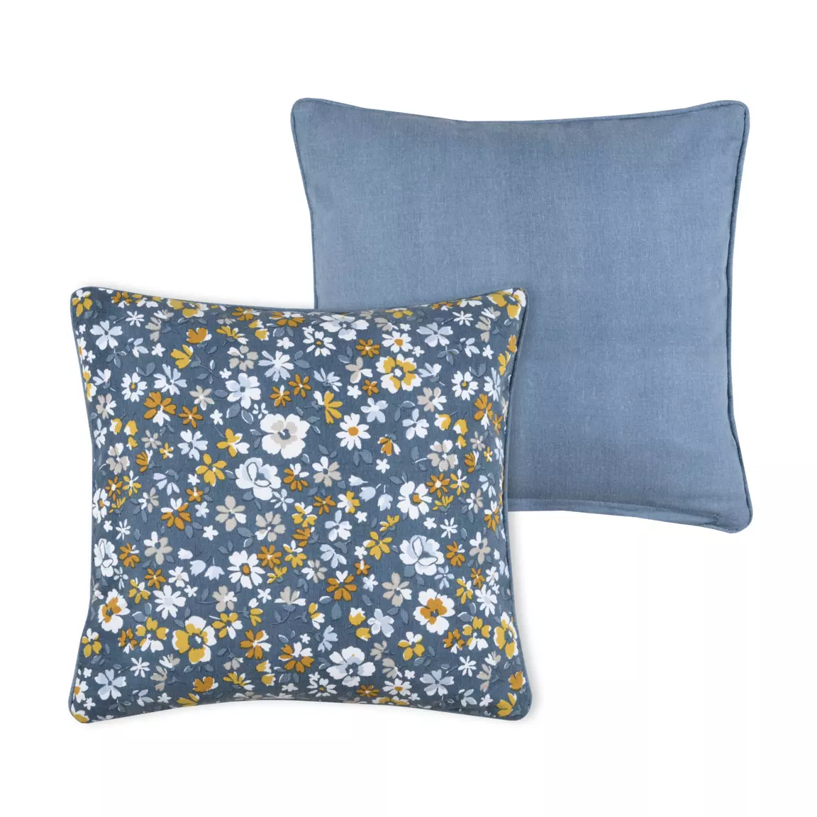 Coussin carré (40 cm) Apolline Bleu
