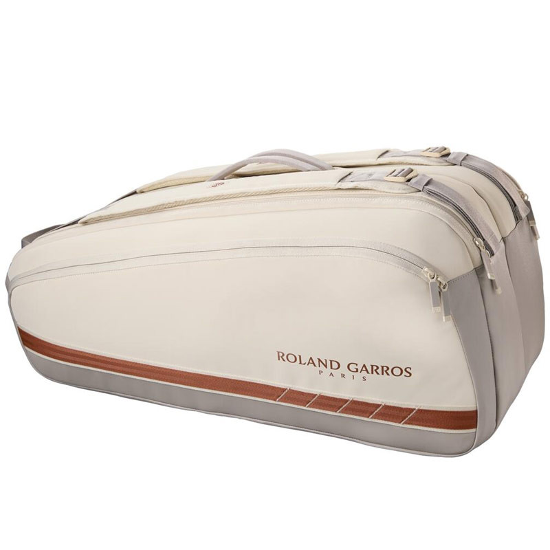 Sac de tennis Wilson Roland Garros 2025 Super Tour 9 pack beige
