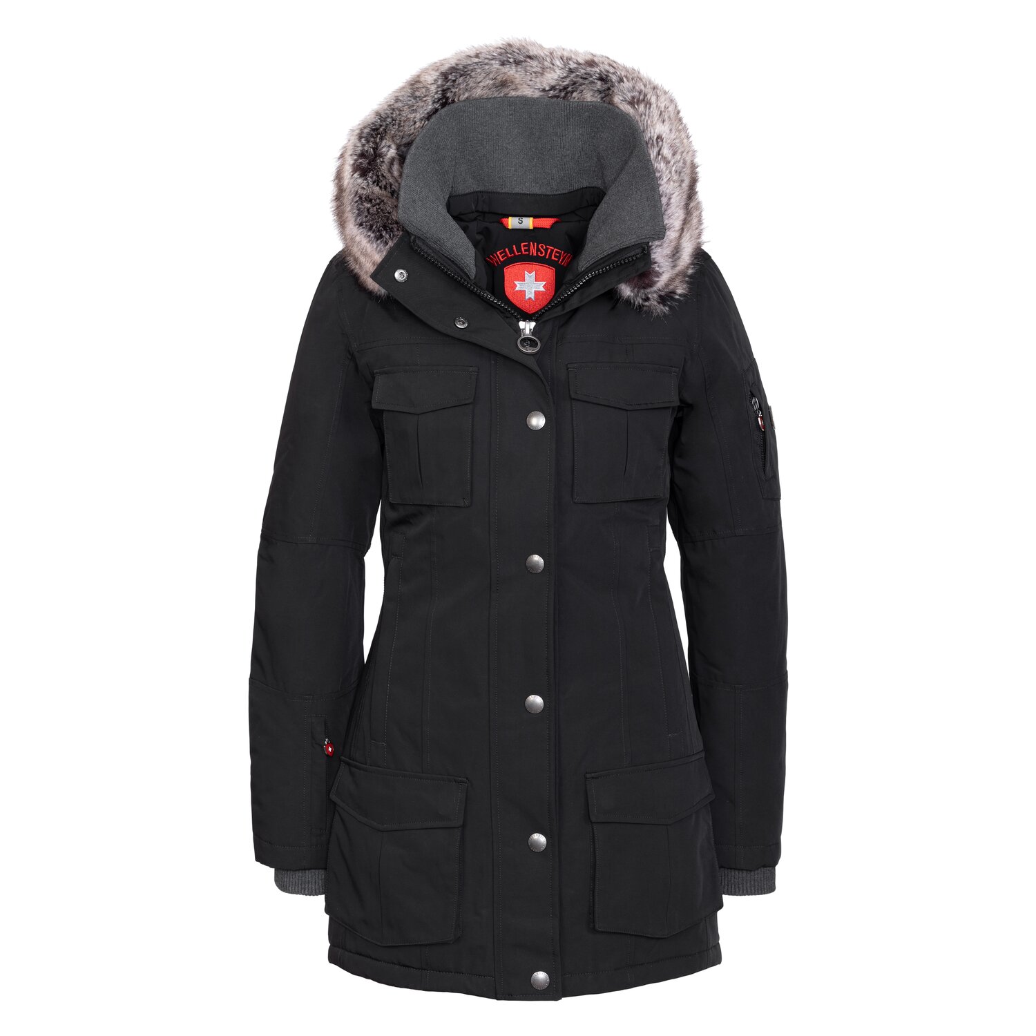 WELLENSTEYN Winterjacke Schneezauber - schwarz