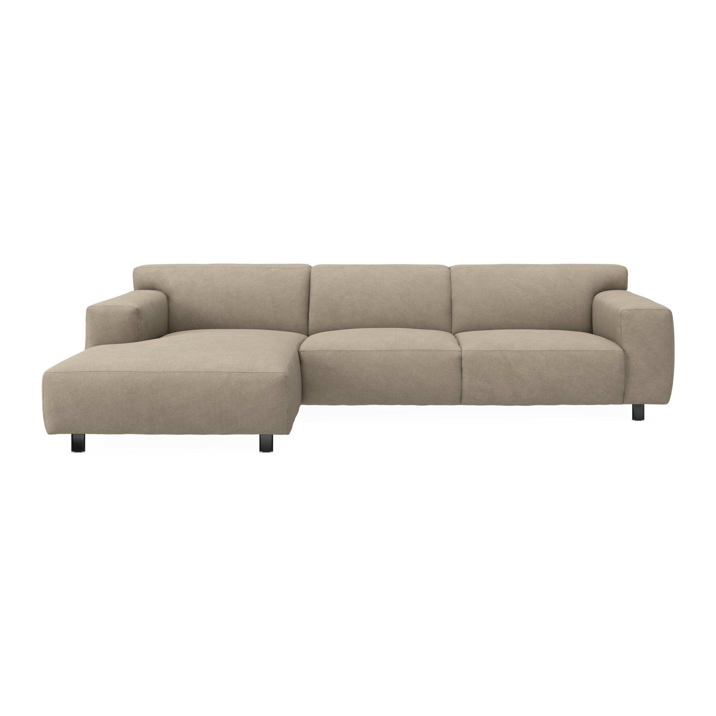 Siena venstrevendt sofa med chaiselong