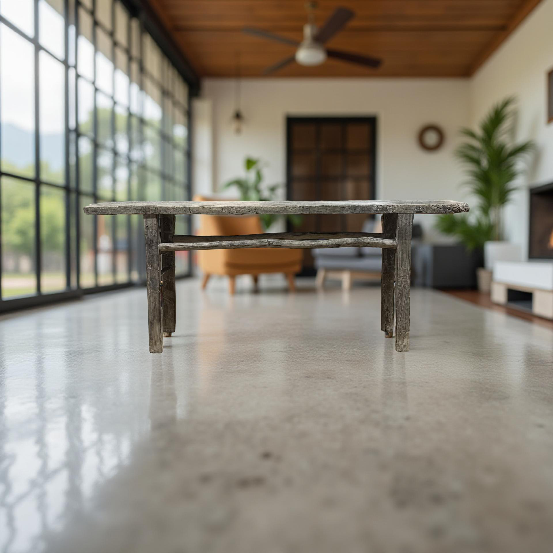 Bartafel grijs naturel uniek