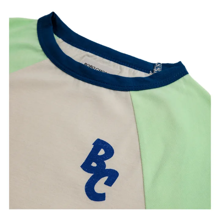 Bobo Choses T-Shirt Coton Bio Color Block | Ecru