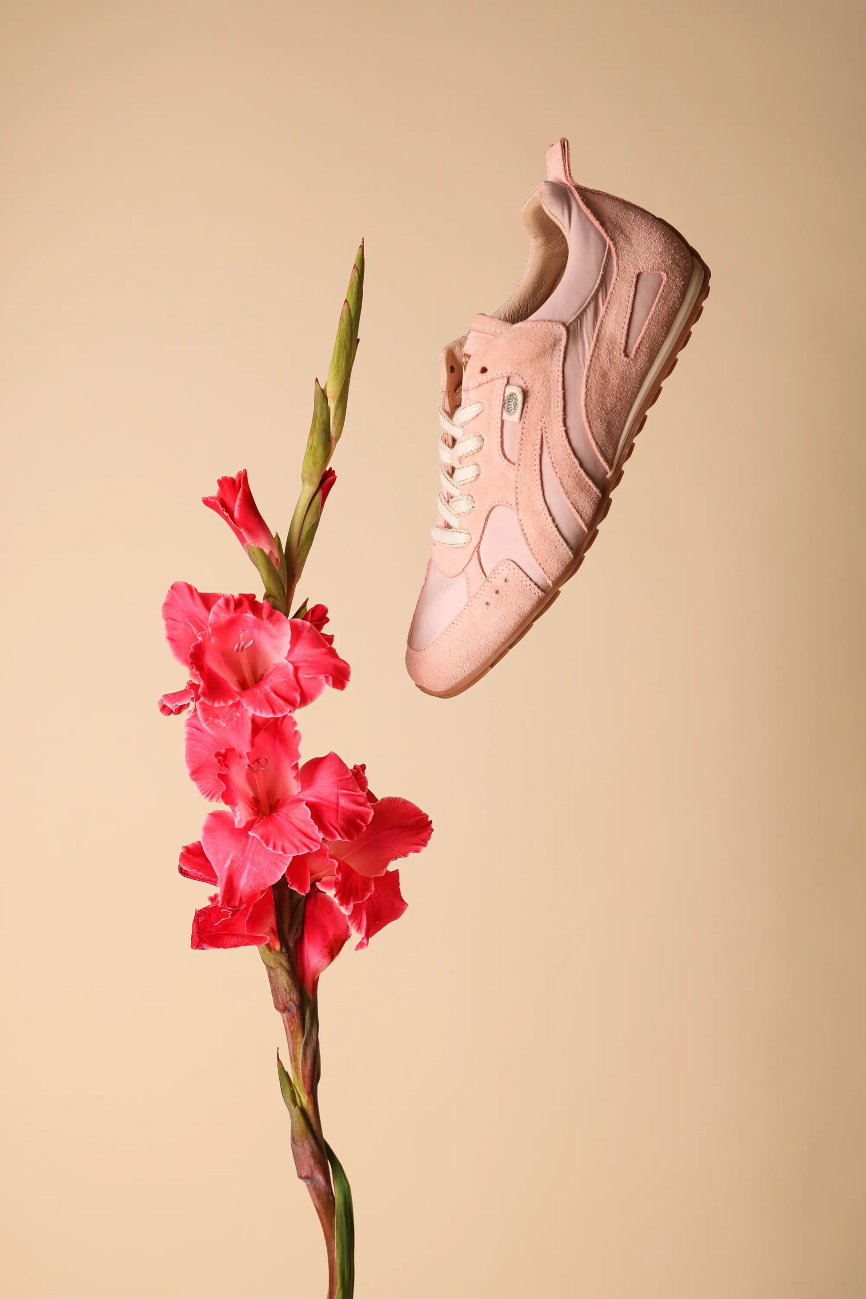 UTA MORE Sneaker nylon Pastel Pink