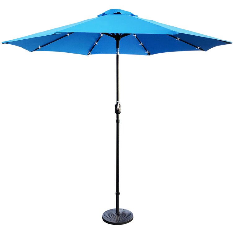 Yolanda 108'' Lighted Market Umbrella