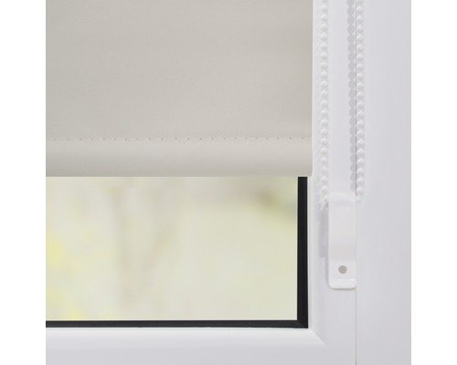 Lichtblick Thermo klemrolgordijn, crème, 45x150 cm, zonder boren, inclusief klembeugels