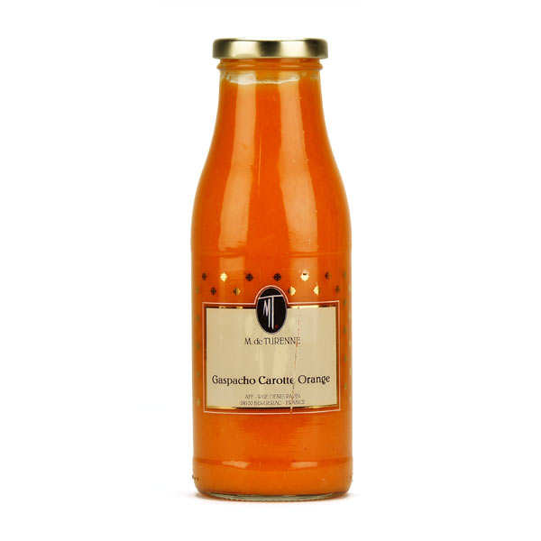 Gaspacho de carotte et orange