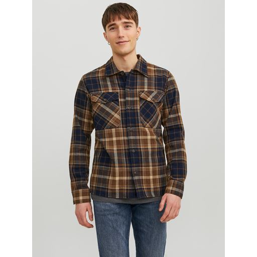 Jack&Jones Eddie Overshirt, Otter, M