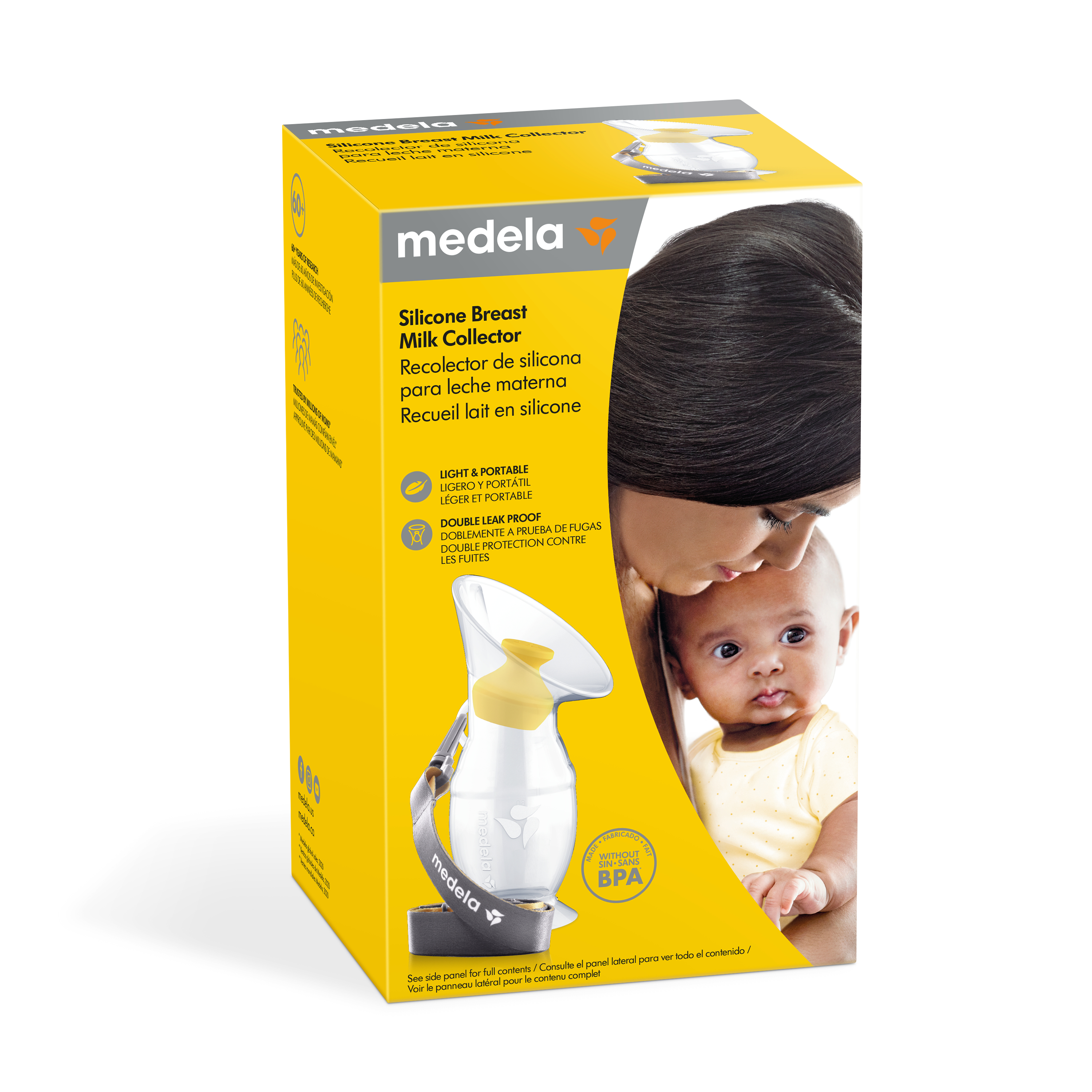 MEDELA Auffangbehälter für Muttermilch<br>1 Stück, Box, Silikon