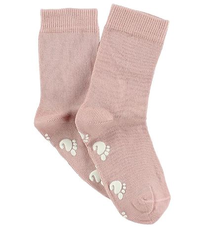 Fuzzies Socken m. Antirutsch -Rutsch- Puder