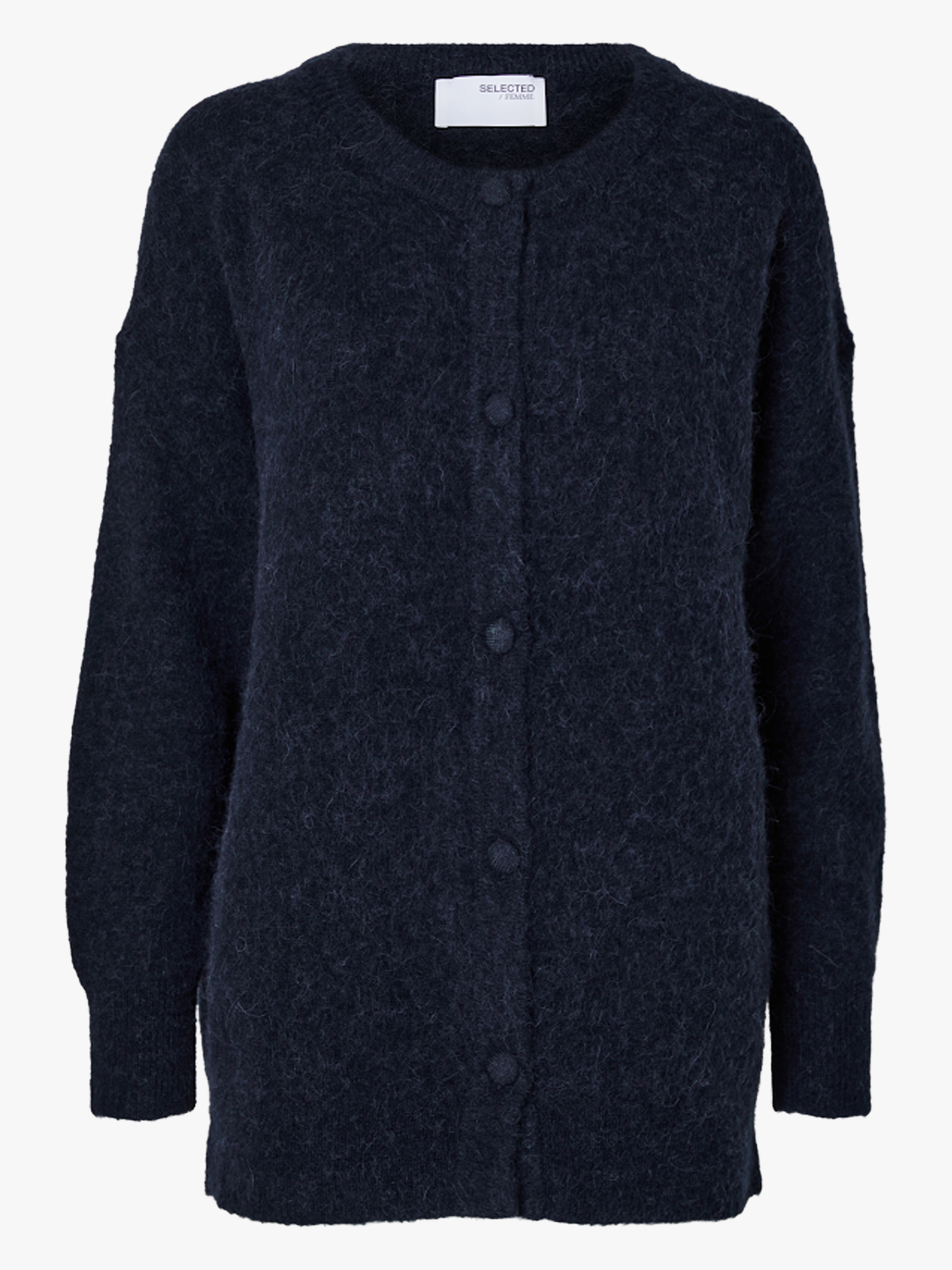 Sia Ras Long Sleeve Knit Long Cardigan
