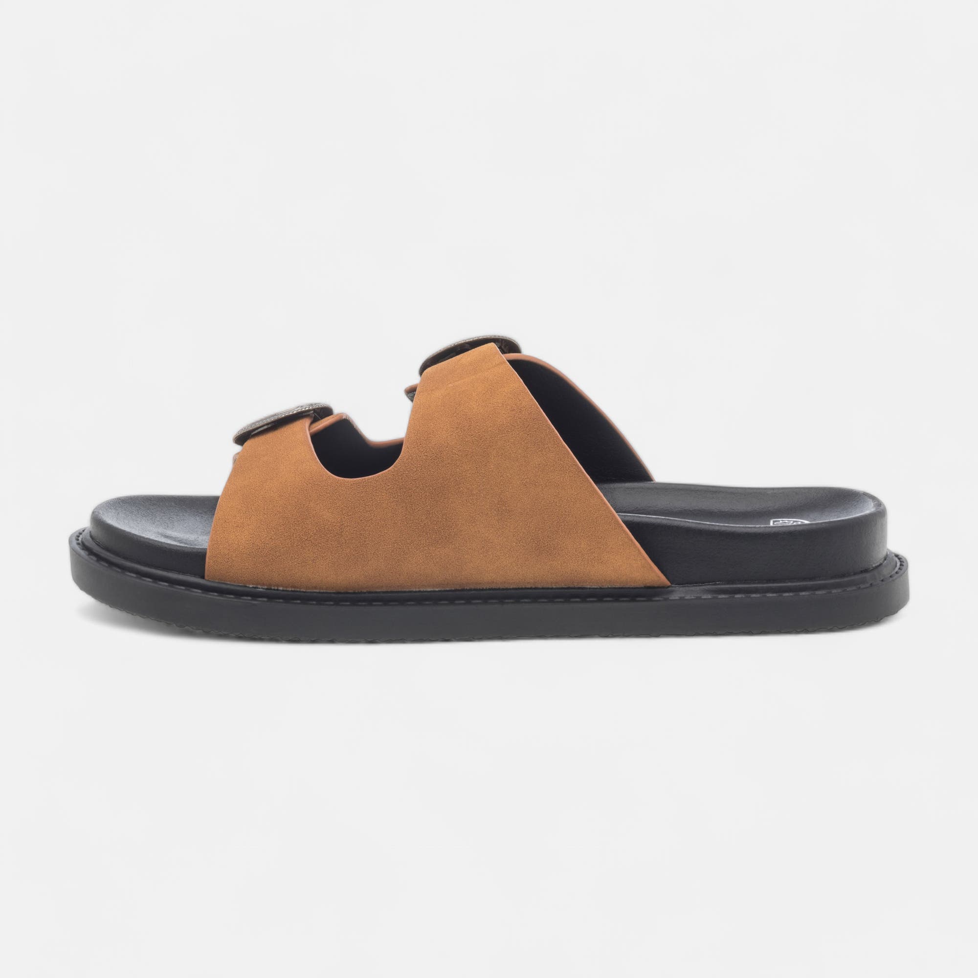 Mules Femme cognac