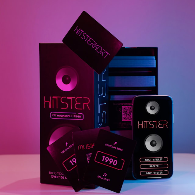 Hitster Partyspill (Norsk Utgave)