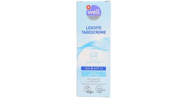 Well leichte Tagescreme Spf15