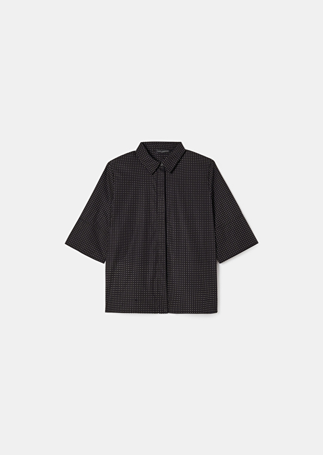 Chemise Camillenoire à pois
