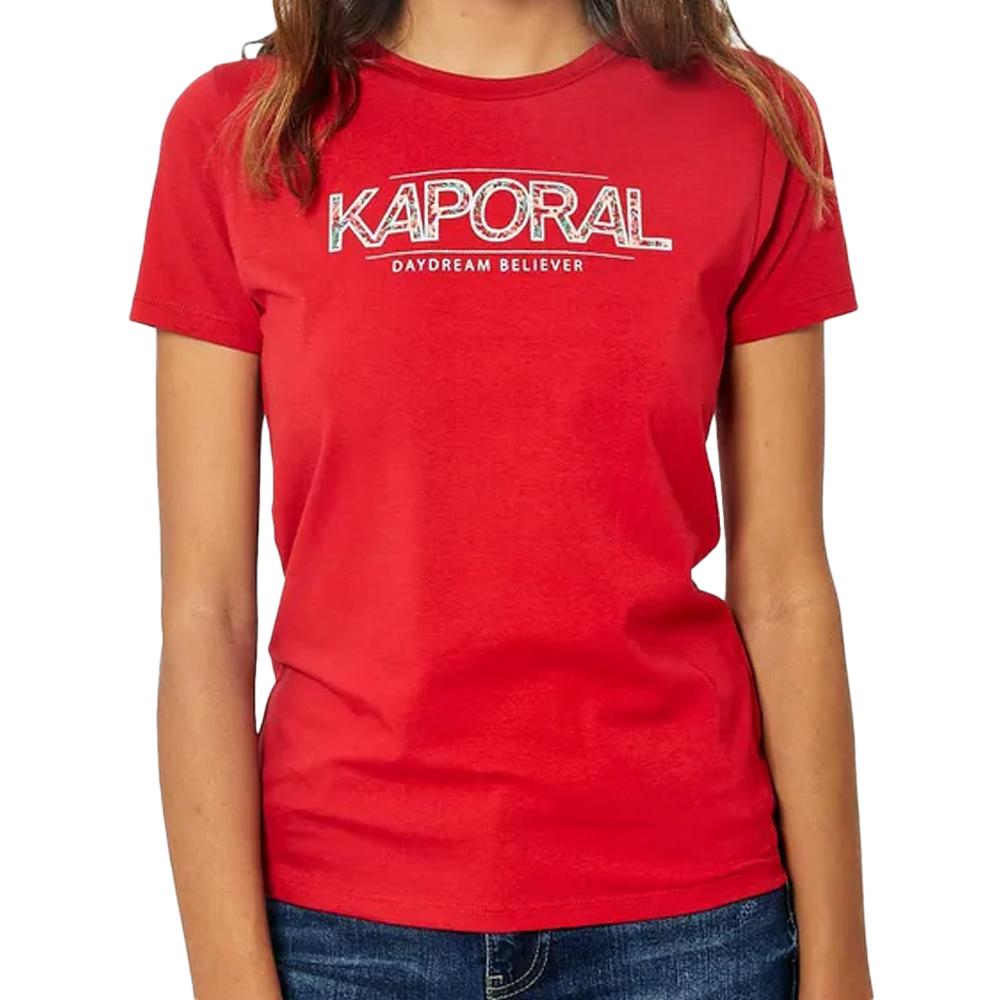 Kaporal T-shirt Rouge Femme Kaporal JALLE