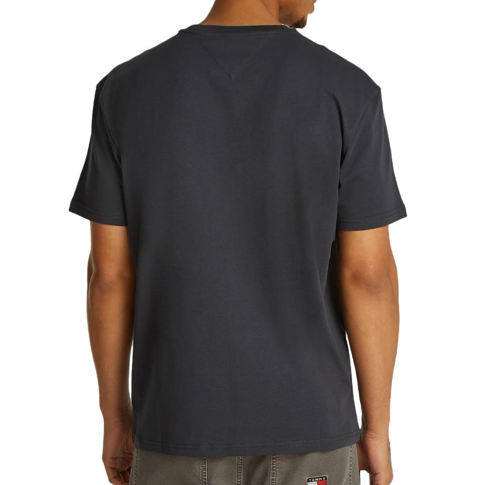 Tommy Hilfiger T-shirt Gris Homme Tommy Jeans Gold Linear