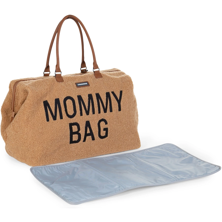 CHILDHOME Mommy Bag Teddy beige
