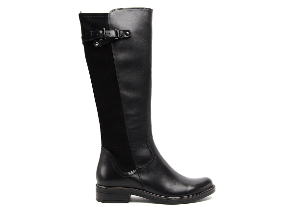 Caprice bottes plates femme 2550429 noir