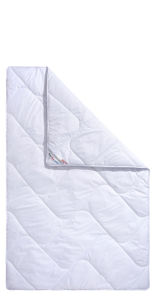 fan Microfaserbettdecke »Climacontrol®, Bettdecke in 135x200, 155x220 cm und weiteren Grössen« warm Bezug Microfaser 1 Stk. tlg. mit optimierter Klimafunktion durch Lüftungsband
