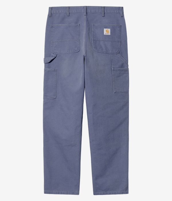 Carhartt WIP Double Knee Pant Organic Dearborn Hose (bay blue aged canvas)