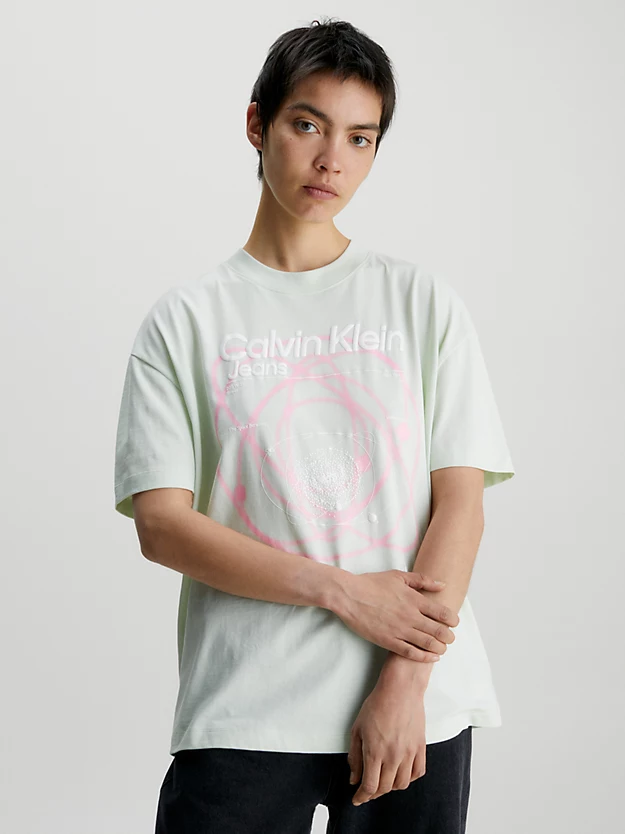 Camiseta estampada oversized
