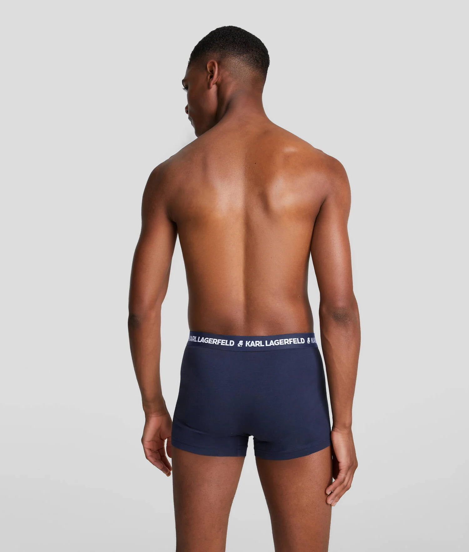 CALEÇON LOGO KARL MONOCHROME - LOT DE 3 - Blanc/Noir/Marine