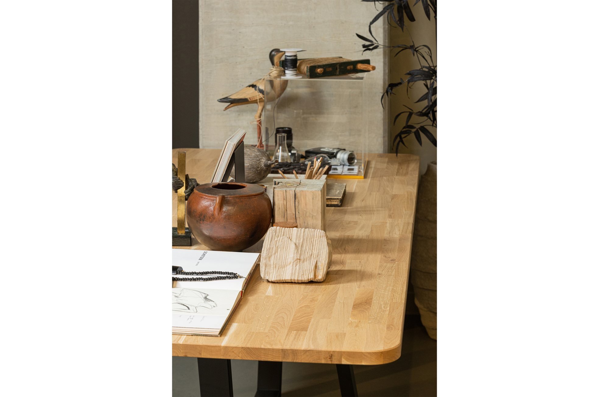 WOOOD Tafel Tablo Eiken Drenthe poot Tafel Tablo Eiken Drenthe poot 240x100