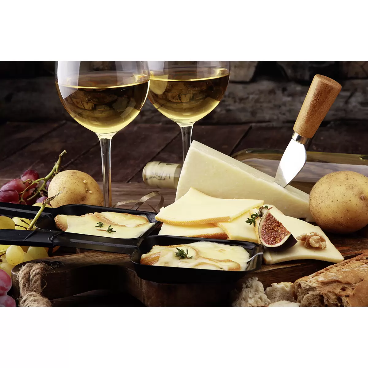 Raclette Premium Premium schwarz,silber