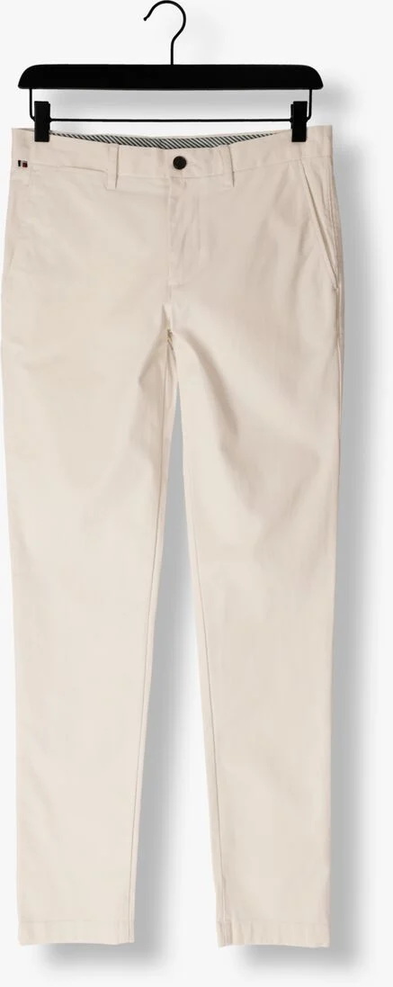 TOMMY HILFIGER witte tommy hilfiger chino bleecker chino 1985 pima cotton