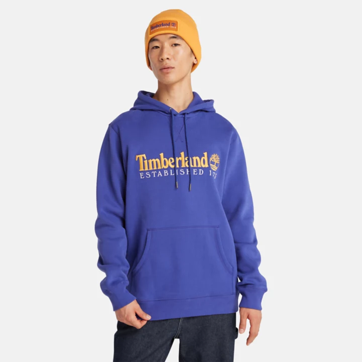 Moletom com capuz Timberland 50º Aniversário na cor azul