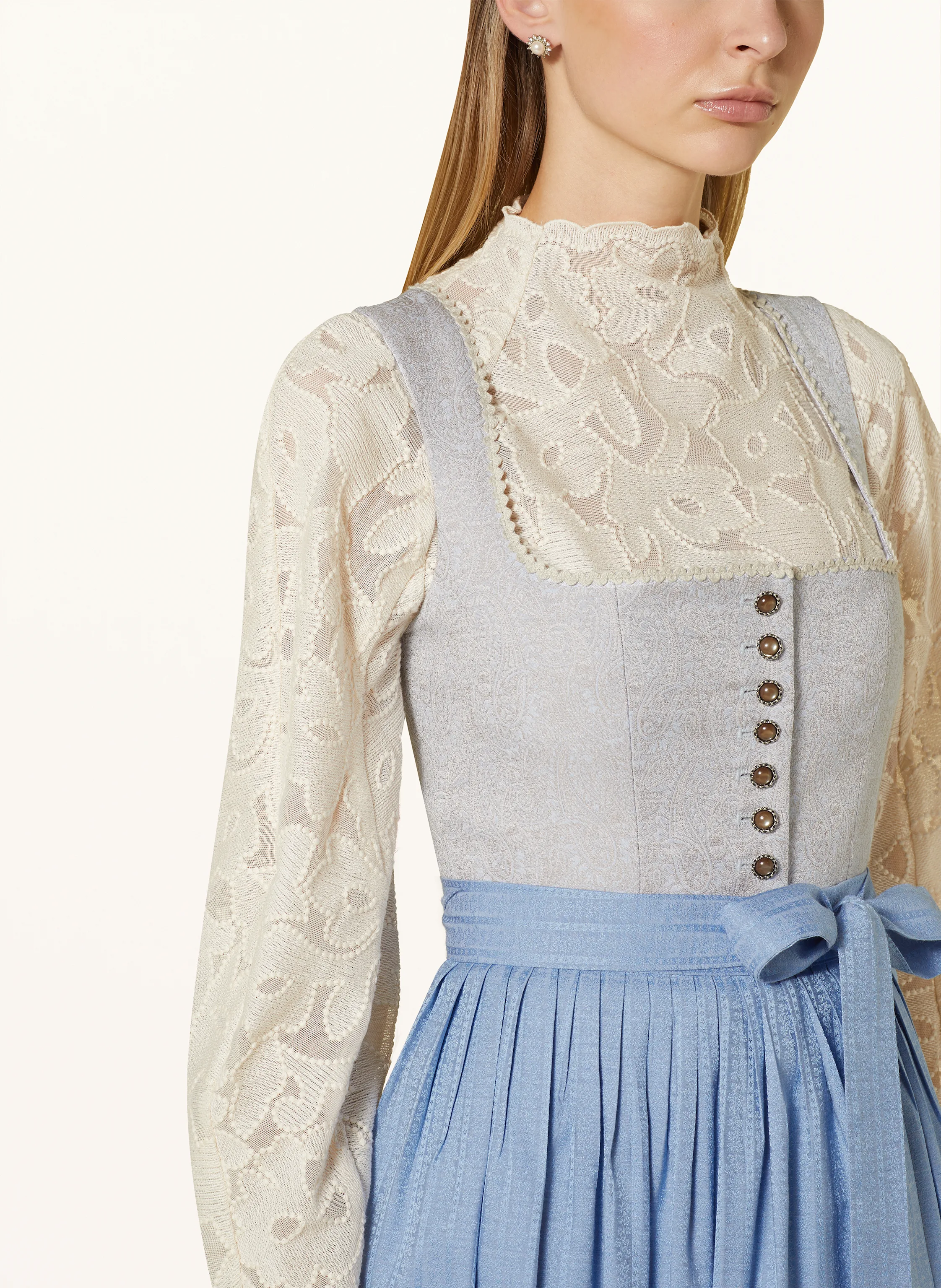 CocoVero Dirndlbluse MATHILDA mit 3/4-Arm