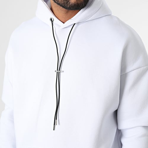 Sweat Capuche LL694 Blanc