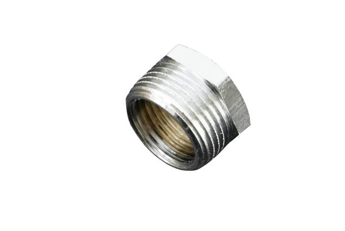 Nippelmuffe forkromet 3/4