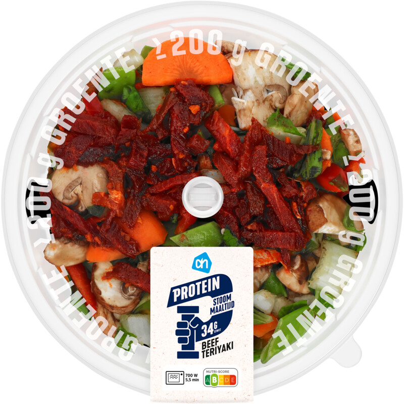 AH Stoommaaltijd beef teriyaki