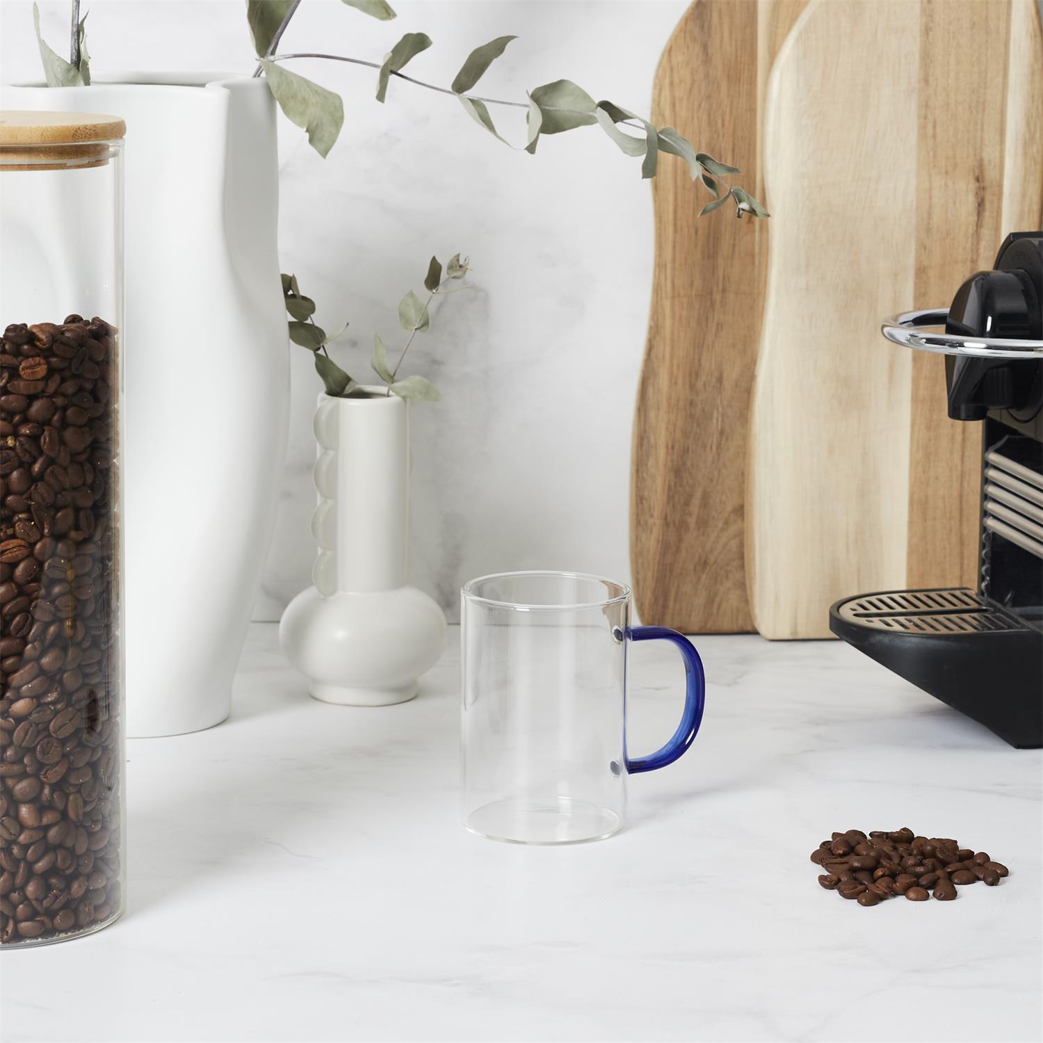 MUG VERRE ANSE COLOREE 30CL