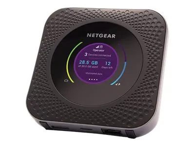 NETGEAR Nighthawk M1 Mobile Router - Mobilt hotspot - 4G LTE Advanced - 1 Gbps - 1GbE, Wi-Fi 5