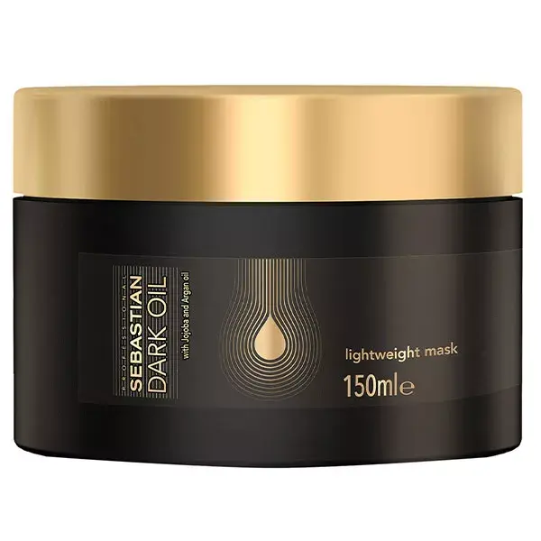 Máscara Facial Sebastian Professional Dark Oil Light com Óleos de Jojoba e Argan 150ml