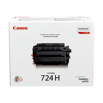 Canon 724H - noir - cartouche laser d'origine