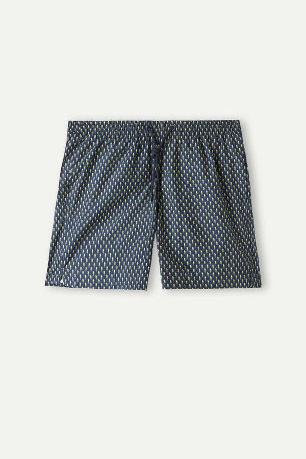 Maiô boxer com estampa de micro sorvete
