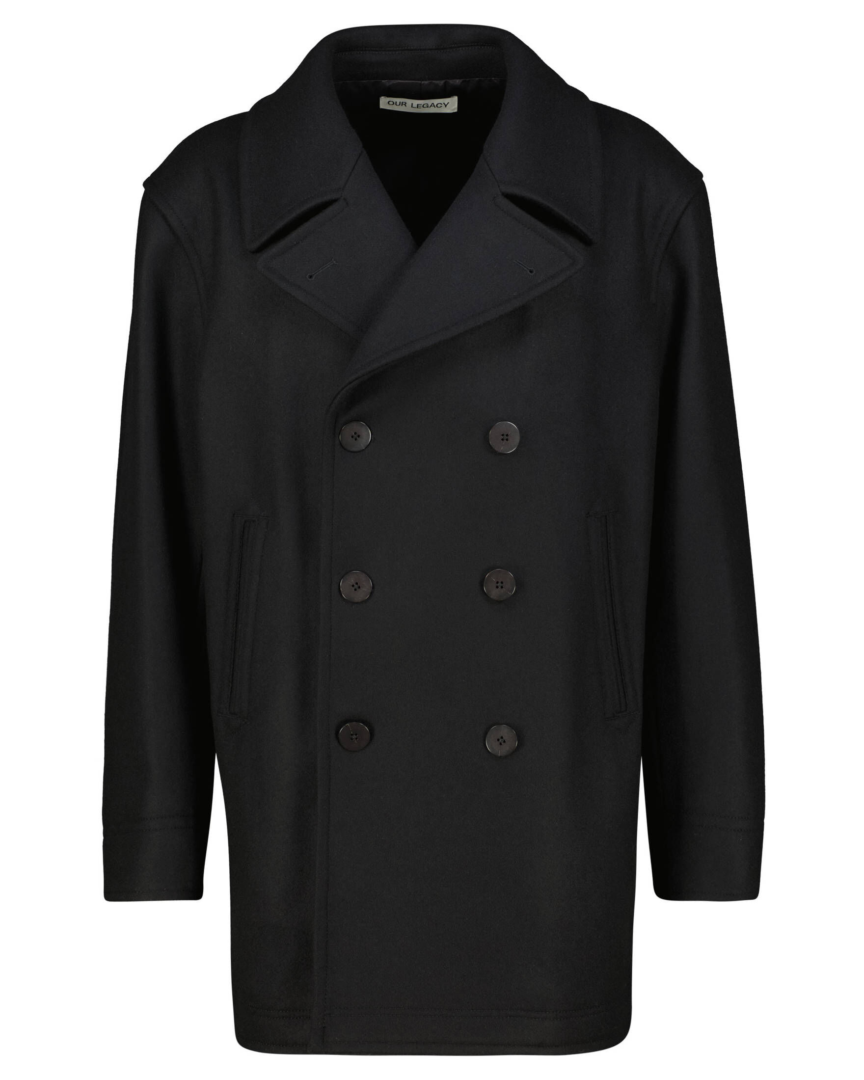 Our Legacy| Herren Mantel PEACOAT mit Wolle und Kaschmir