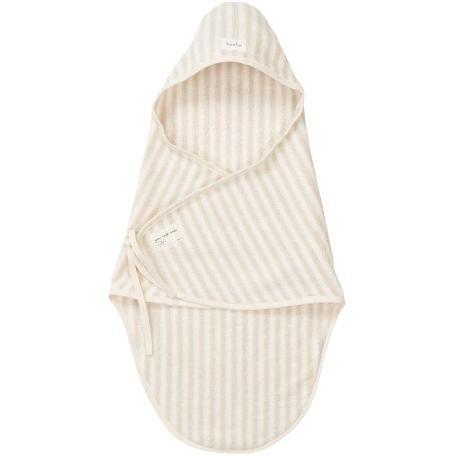 koeka Umschlagtuch für Neugeborene Playa beige