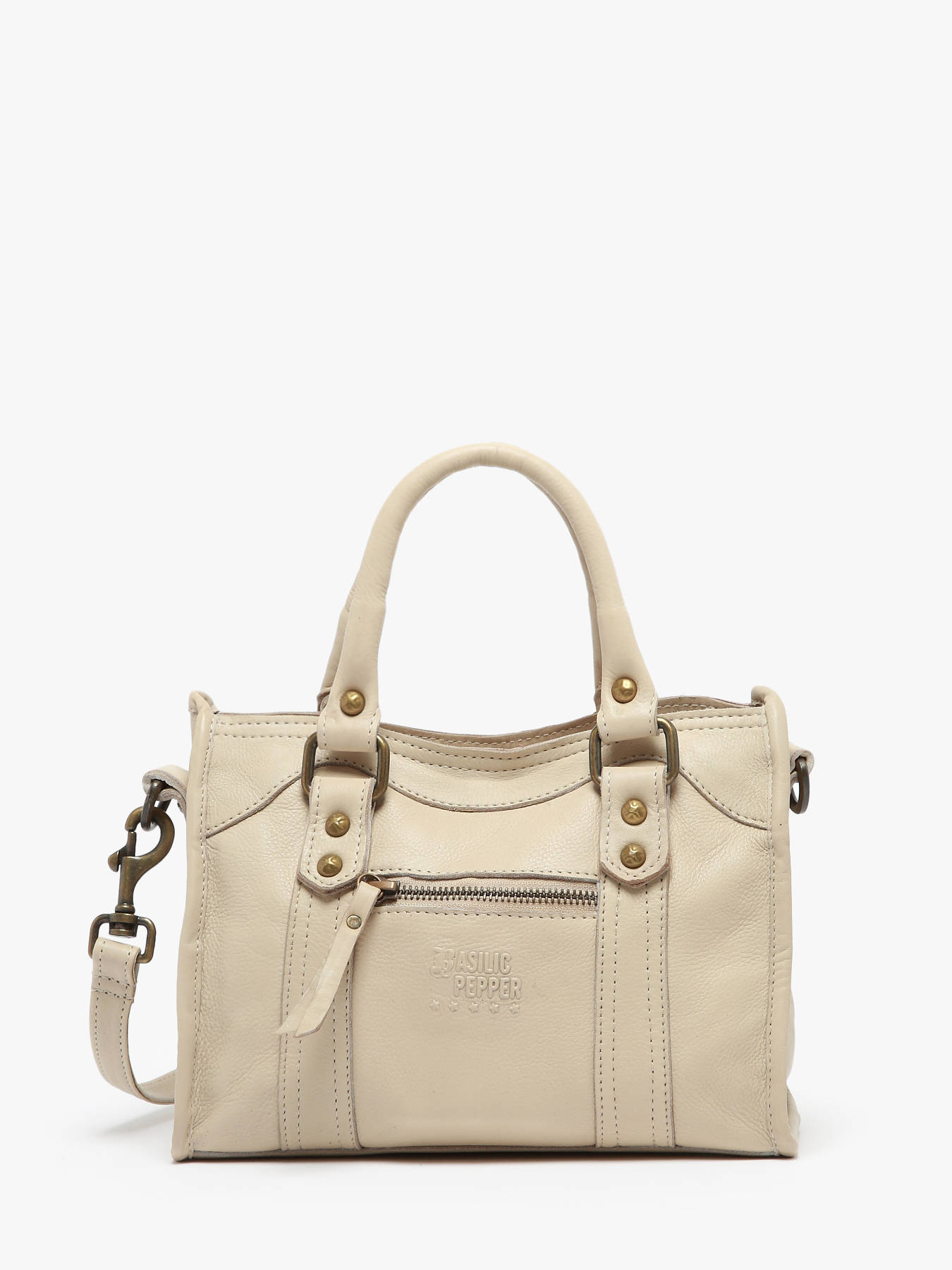 Sac bandoulire Cow cuir BASILIC PEPPER