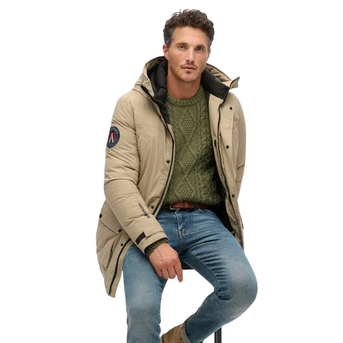 Superdry City Padded Parka Winterjas Heren