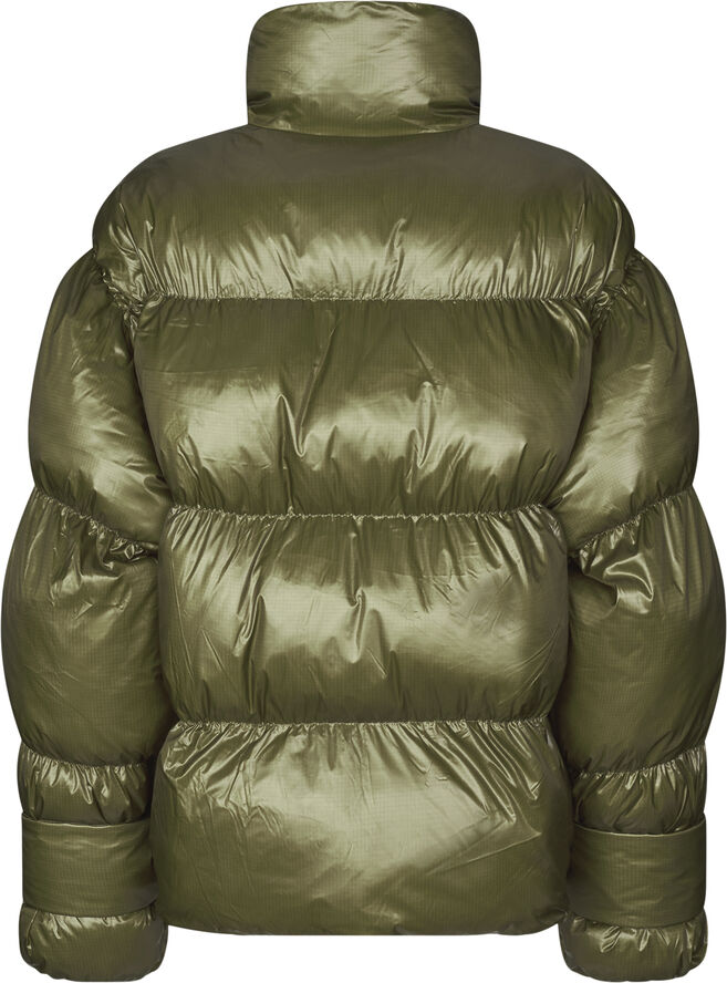 Oval Square Active Zip Jacket Dark olive