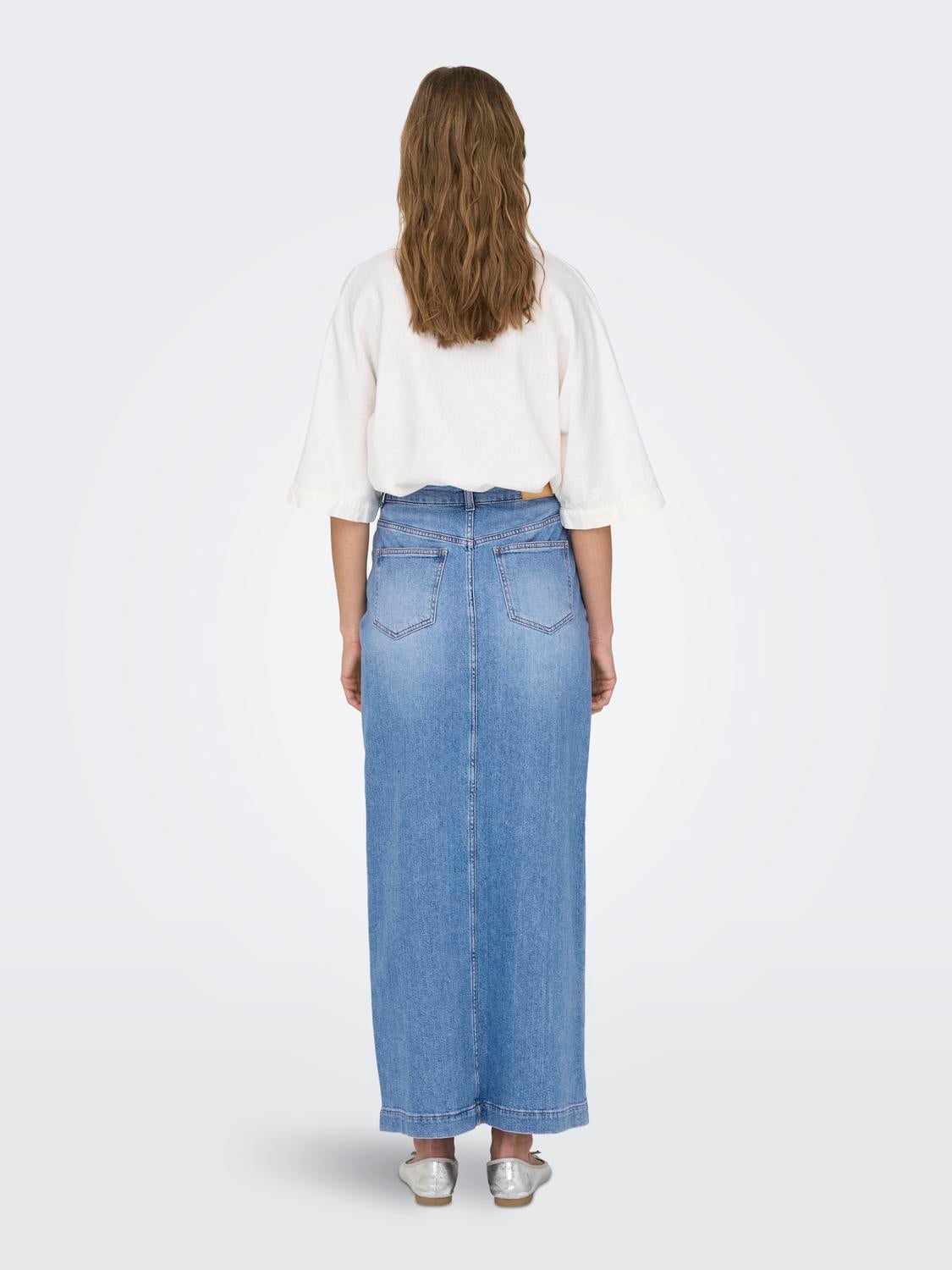 ONLMYLAH Jeansrock Light Blue Denim