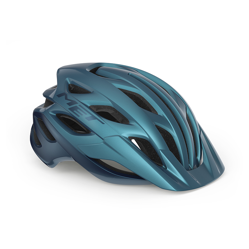 Met Veleno Cykelhjelm - Metalblå